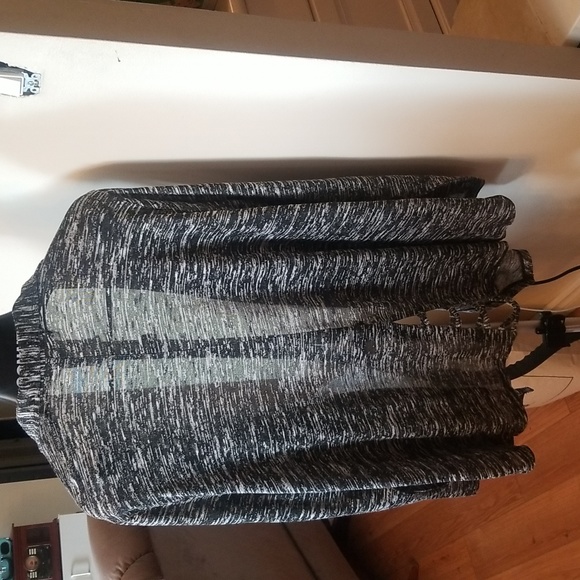 Signature Weekend Grey Cardigan 2X - Picture 5 of 5